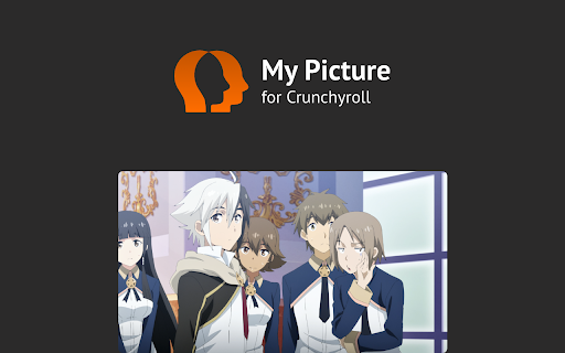 MyPicture for Crunchyroll: custom profile