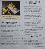 Dashi Dimsum & Sushi Bar menu 2