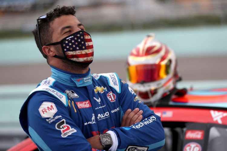 Bubba Wallace said the incident "is a painful reminder of how much further we have to go as a society and how persistent we must be in the fight against racism".