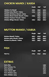 Mandi King Arabian Restaurant menu 6