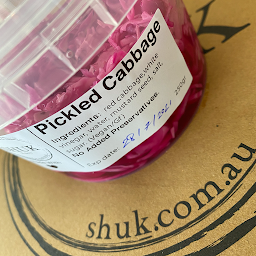 Pickled Cabbage 250gr