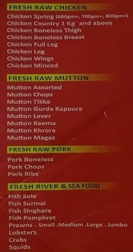 Sardar A Pure Meat Shop menu 2