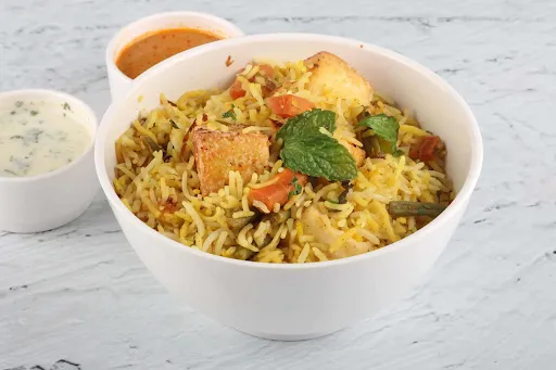 Veg Paneer Biryani