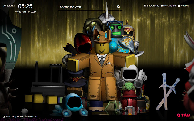 Roblox New Tab Hd Background Theme - roblox background change