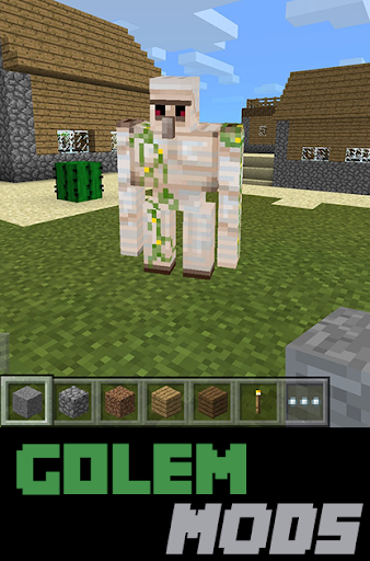 Golem MODS For MCPocketE