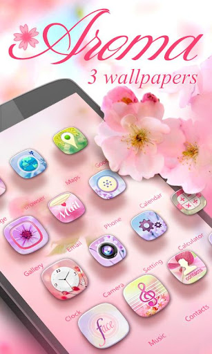 Aroma GO Launcher Theme