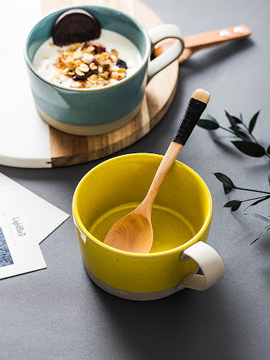 Title 7, Microwaveable Japanese Stoneware Large Spoon Br...