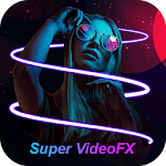 Cover Image of Descargar Super FX Video Effects - Neon Sketch Video Editor 1.0 APK