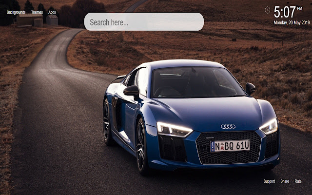 Audi R8 Wallpaper HD New Tab