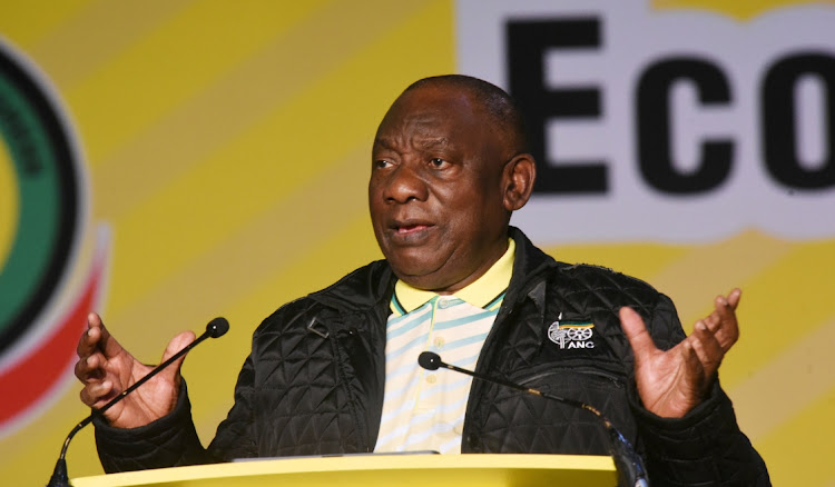 ANC president Cyril Ramaphosa has vowed "a lot of things will happen" to underperforming ministers ahead of next year's election. File photo.