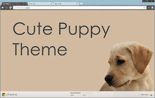 Cute Puppy Theme small promo image