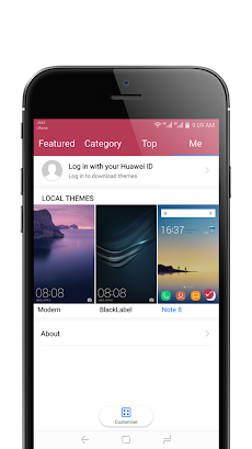 Note 8 Ui theme for Huaweiのおすすめ画像3