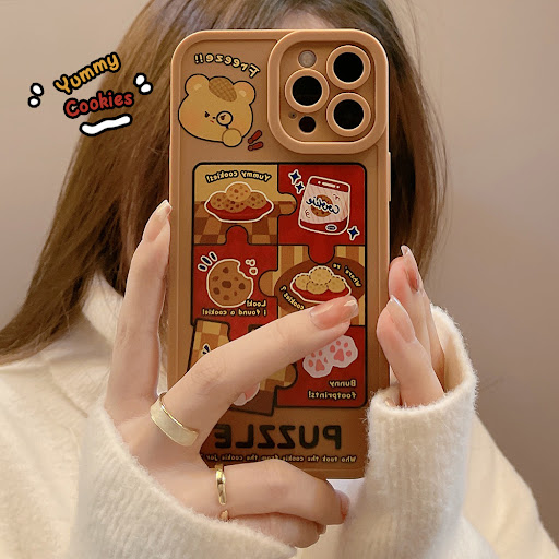 Title 8, Creativity Cute Painted Cartoon Back Cover Phon...