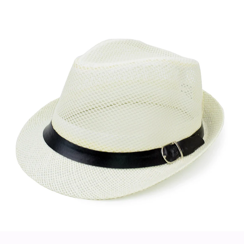 Title 10, Mens Simple Color Matching Linen Sun Hat, brea...