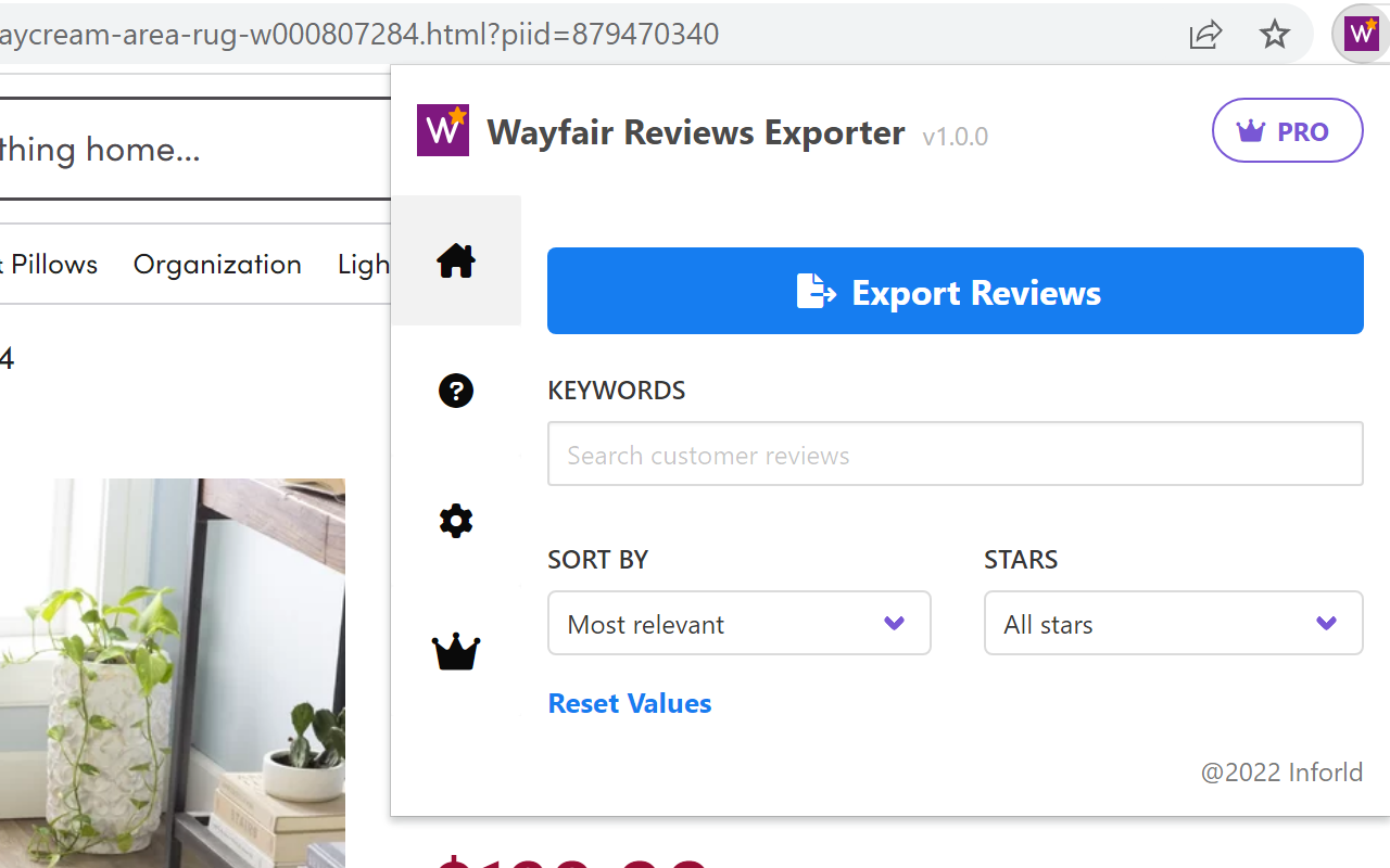 Wayfair Reviews Exporter | Images Preview image 2