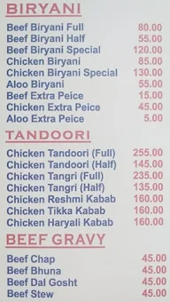 Blue Star Restaurant menu 3