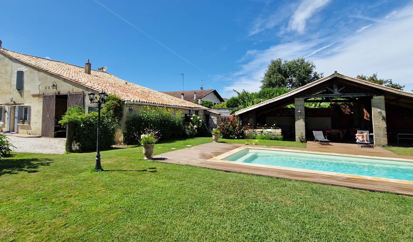 Maison avec piscine et jardin Saint-Emilion