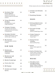 Bacharika Kitchen & Bar menu 1