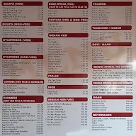 Renuka Hotel menu 1