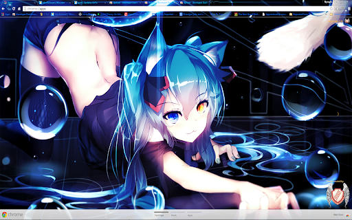 Miku And Friends 15 - 1366x768