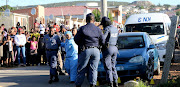 Andile Andries and Lubabalo Keso here brutally gunned down in front of the home of Andries. 