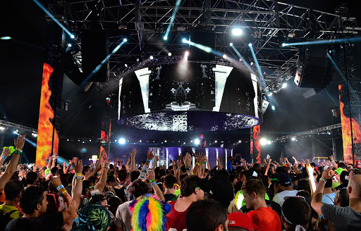 DJ Boys Noize, aka Alexander Ridha, performs during Electric Zoo 2013 at Randall's Island in New York City.