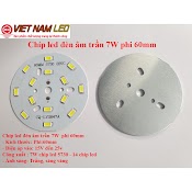 Chíp Led Lắp Cho Đèn Âm Trần 7W Sáng 1 Màu, Phi 60Mm Sáng Trắng Hoặc Sáng Vàng, 0936395395