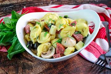 Quick Summer Tortellini Salad