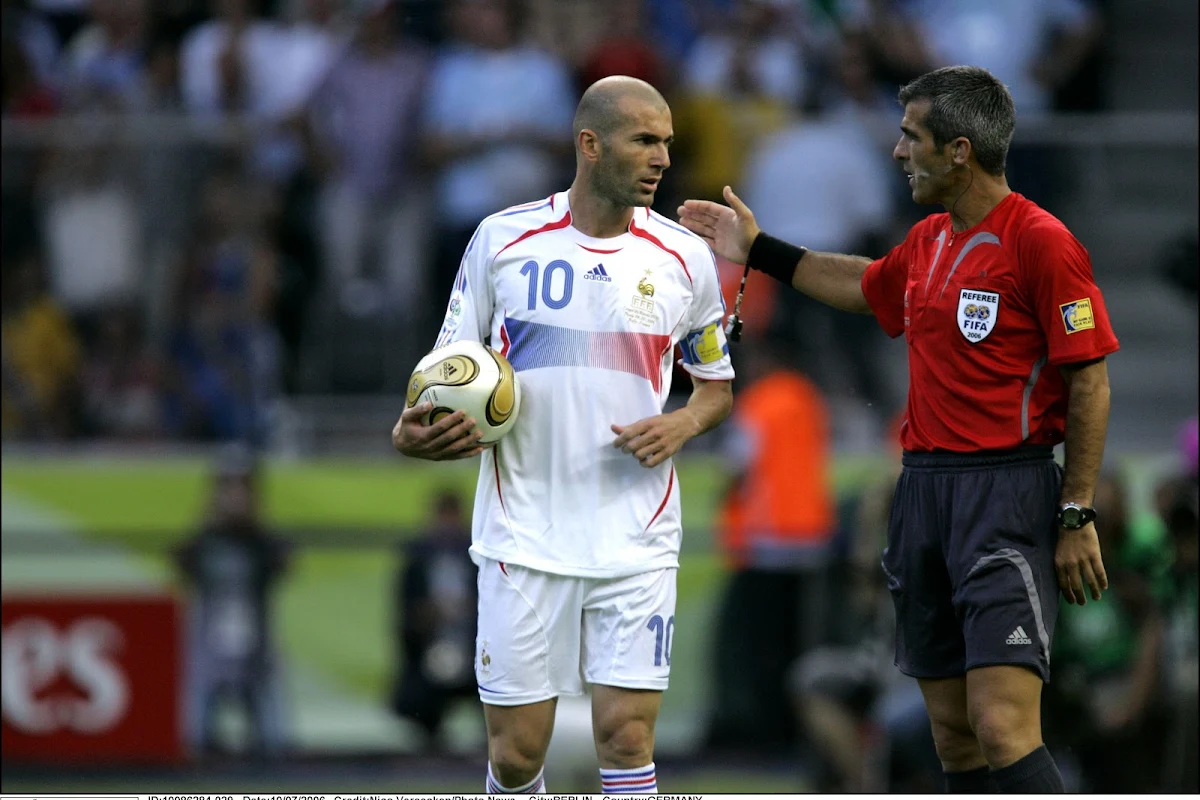 Coupe du monde 2006 : L'arbitre de la finale revient sur le coup de tête de Zidane