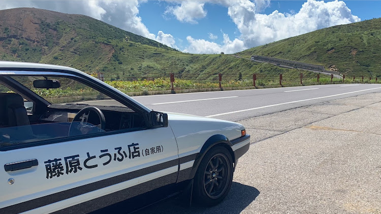 スプリンタートレノのハチロク・志賀草津高原ルート・D'Z GARAGE・手洗い洗車LUCE・藤原とうふ店に関するカスタム事例の投稿画像4枚目