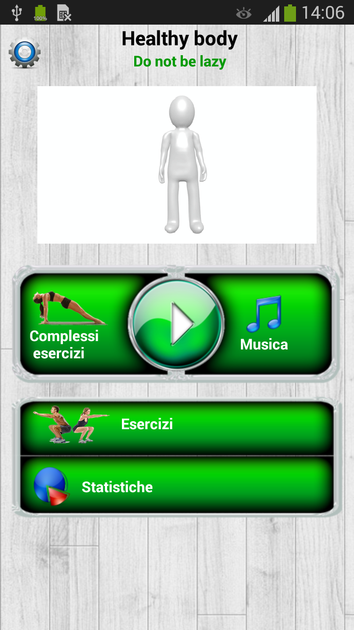 Android application Healthy body, fitness PRO screenshort