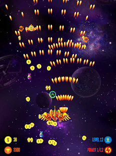 Strike Galaxy Chicken Attack Screenshot