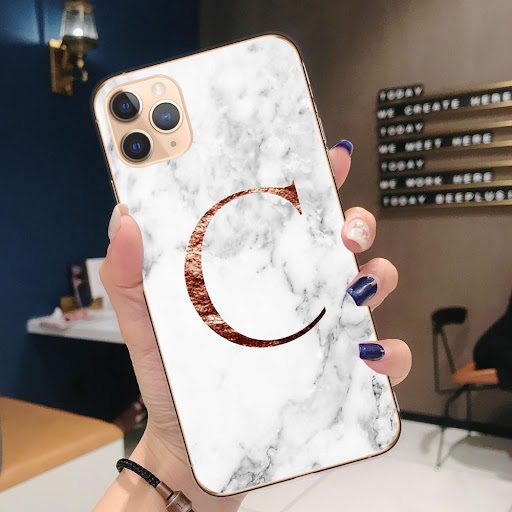 Title 3, Compatible Matte Marble Mobile Phone Case Mini ...