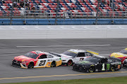 Wallace leads the field in Monday's YellaWood 500 at Talladega Superspeedway.