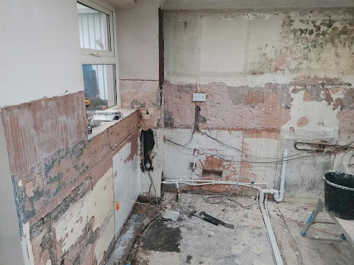 this wall needed some TLC
