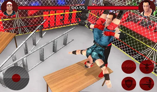 Wrestling Mayhem Cage Revolution Fight(圖3)-速報App