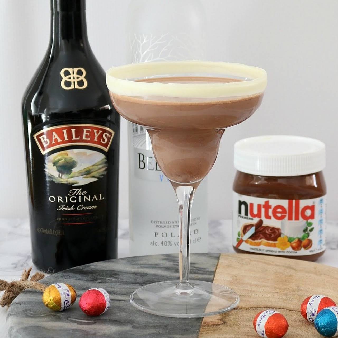 Decadent Baileys Chocolate Martini - Burrata and Bubbles