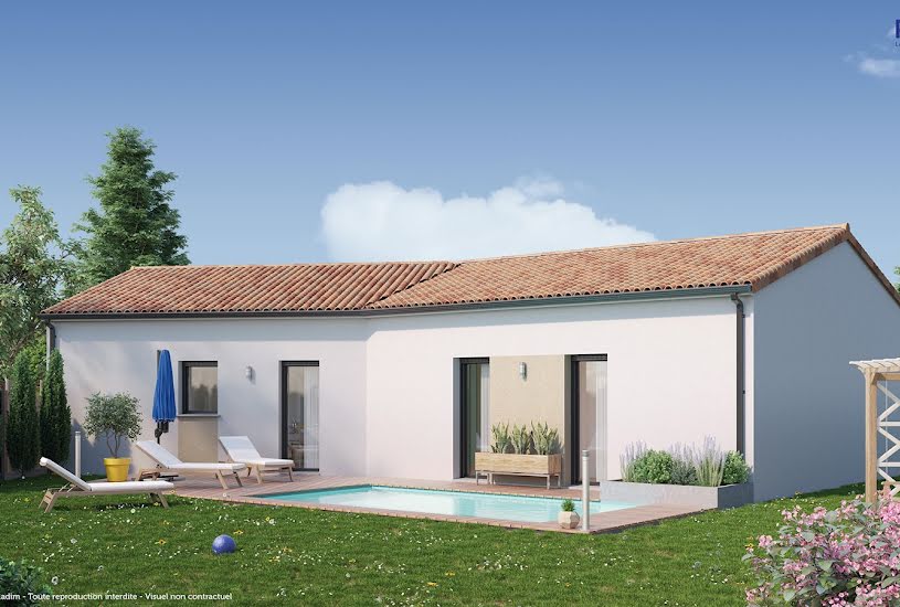  Vente Terrain + Maison - Terrain : 482m² - Maison : 98m² à Les Artigues-de-Lussac (33570) 