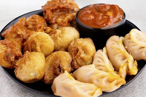 Fried Veg Schezwan Momo