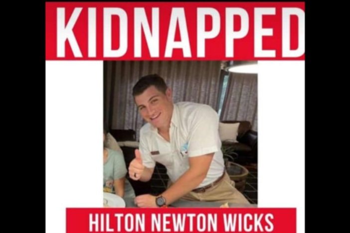 Social media posts asking the community to be on the lookout for Hilton Wicks.