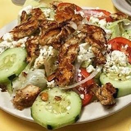 Greek Salad with Grilled Chicken