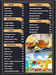 Anpadh Cafe menu 1