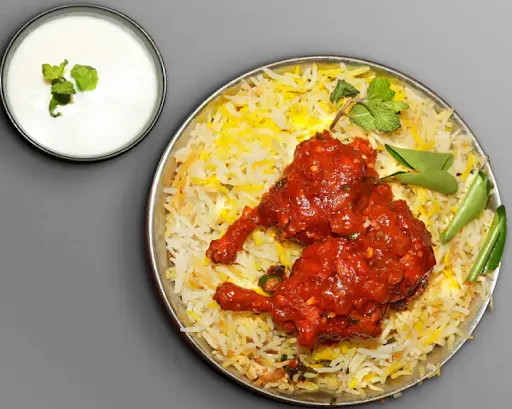 Chicken Lollipop Biryani