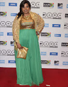 Criselda Kananda seen on the red carpet at the 2015 MTV Africa Music Awards. Gallo images