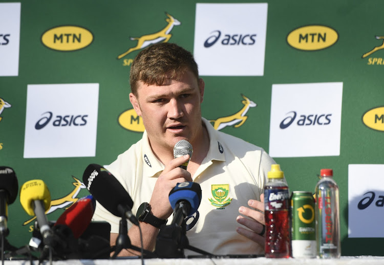 Springboks No 8 Jasper Wiese is hoping to impress during the first Test against Wales at Loftus on Saturday.