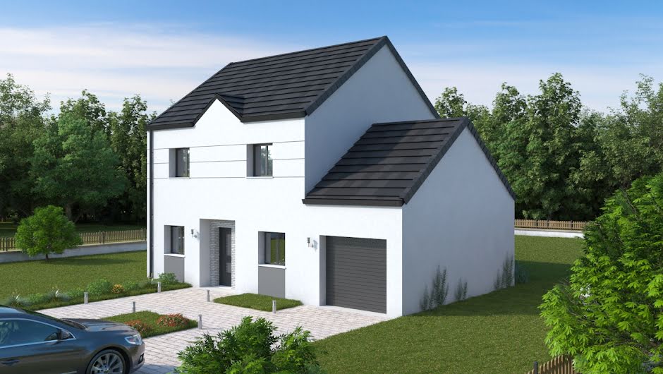 Vente maison neuve 6 pièces 103.48 m² à Saint-Georges-sur-Fontaine (76690), 257 600 €