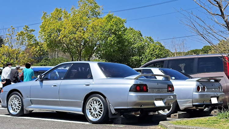 スカイラインのHR32・アーバンロード・宮ヶ瀬・桜とコラボ・桜コラボに関するカスタム事例の投稿画像10枚目