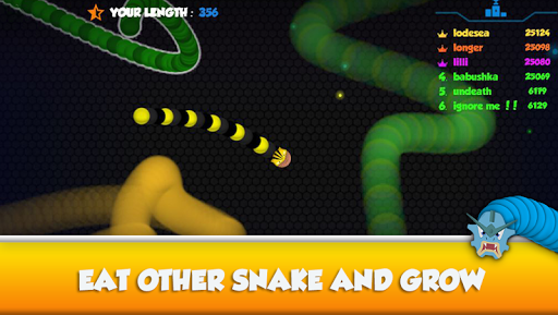 Snaky.io -  Slithery Snake Eater in Worm Rivals io screenshots 13