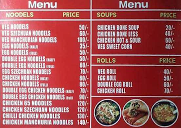 SKML Hungry Dragon Chinese Fast Food menu 