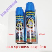 Chai Xịt Chống Chuột, Đuổi Chuột Ô Tô Thái Lan 300Ml, 400Ml